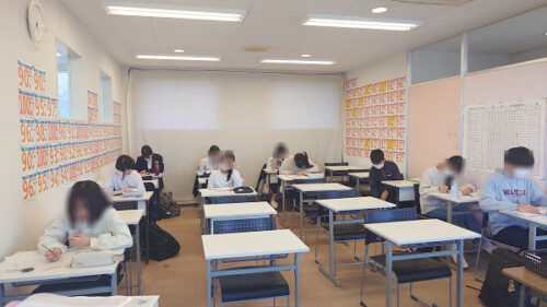 開智塾の自習室：高校生になって差が付く午後４時