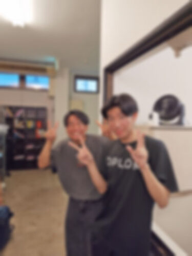 開智塾の自習室:卒業生が来てくれました